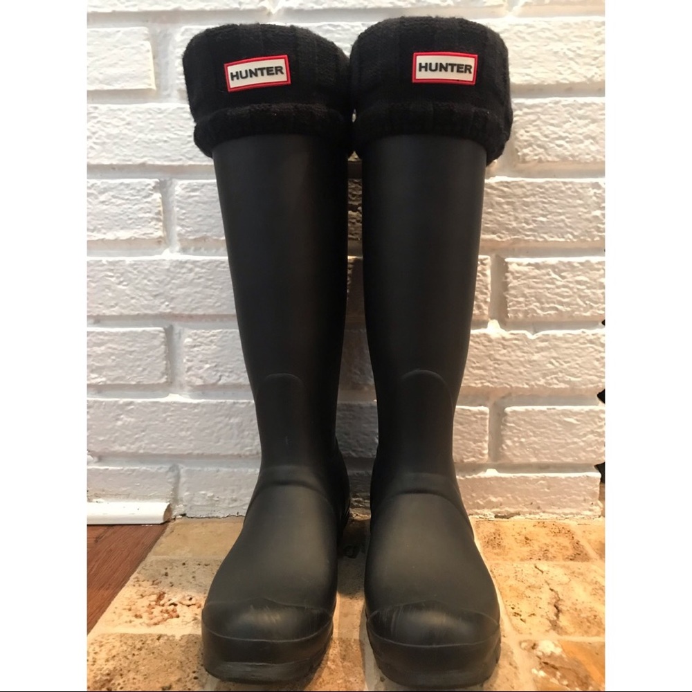 Women’s Hunter Rain Boots and Welly Socks